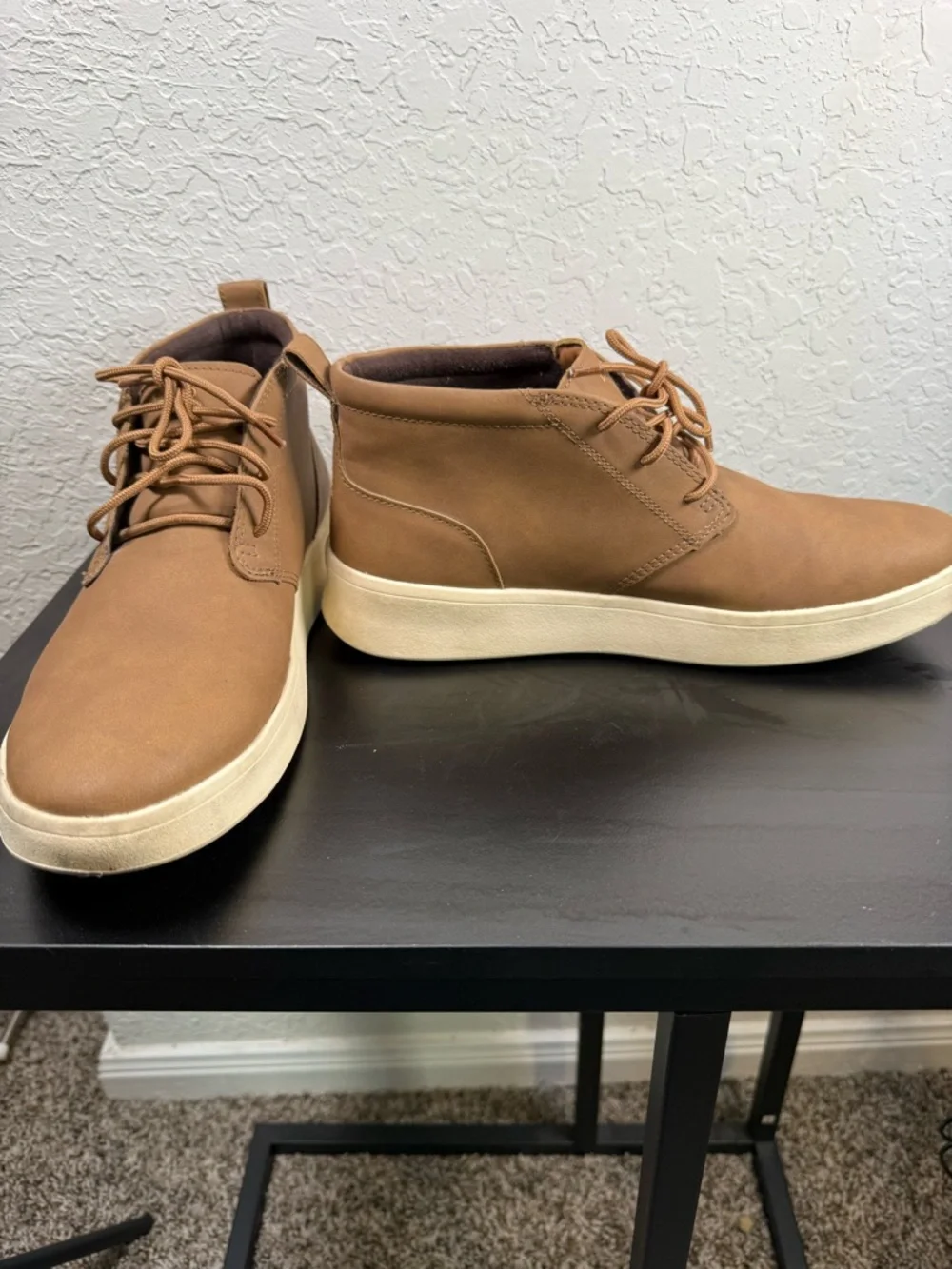 IZOD Palmer Men’s Size 10M Brown Chukka Boots Casual Lace Up Shoes - Picture 9 of 9